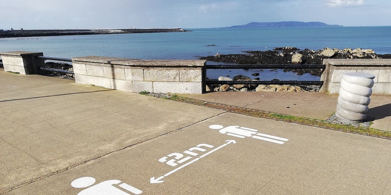 Coronavirus En Irlande A Dublin La Vie Est A L Arret